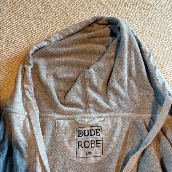 Dude Robe - Hooded Men’s Robe - Picture 2 of 7